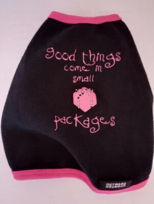 Outward Hound, хорошие вещи приходят в небольших упаковках, черный и розовый - Изображение 1 из 4