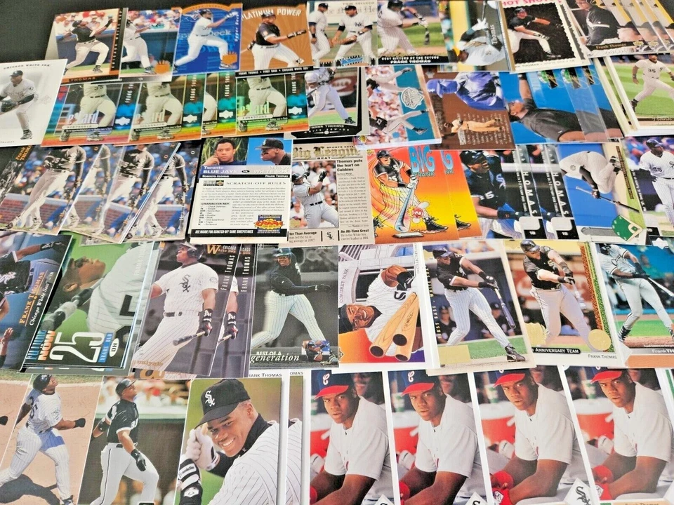 FRANK THOMAS YOU PICK SEE EVERY CARD ROOKIES.INSERTS HUNDREDS!! ALL FRANKS LOT#3 - Image 1 of 1