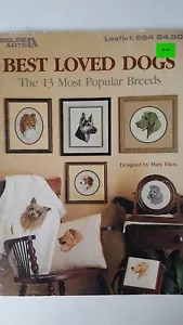Leisure Arts Best Love Dogs The 13 Most Popular Breeds Leaflet 554 - Picture 1 of 2