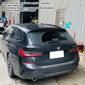 240S Type Rear Trunk Spoiler Duckbill Wing Fits 2020~2025 BMW 3-Series G21 Wagon - Picture 1 of 10