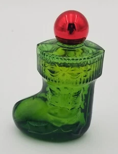 Avon Green Christmas Stocking with Topaze Cologne - Picture 1 of 2