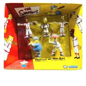 Playmates The Simpsons Homer at Bat Vintage 2002 5-Piece Episode Figure Set - Picture 1 of 3