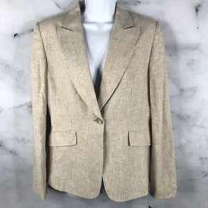 New Blazer, Isabella DeMarco, Beige size 10 - Picture 1 of 8