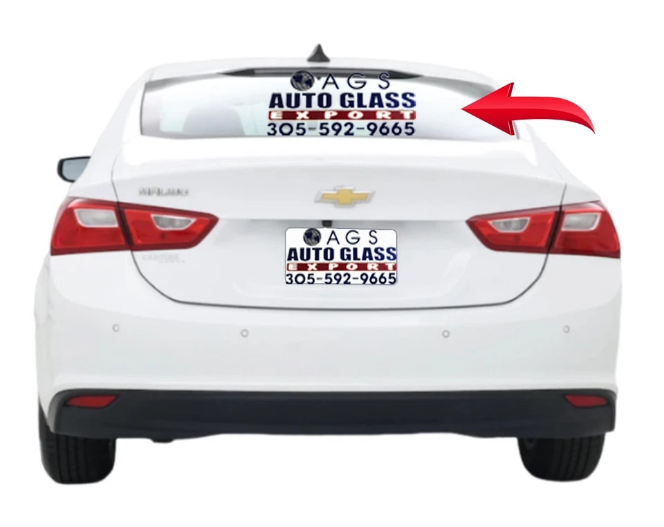 2016-2024 CHEVROLET MALIBU 4 DOOR SEDAN Back Window (Heated) (Solar) DB12646GTY - Imagem 1 de 1