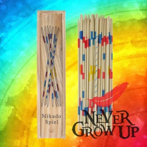 PICK-UP STICKS! Retro Boxed Wooden Game - Toy Novelty Funny Mikado Gift - Picture 1 of 2