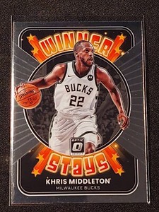 Donruss Optic 2021-22 Khris Middleton #2 Winner Stays Insert