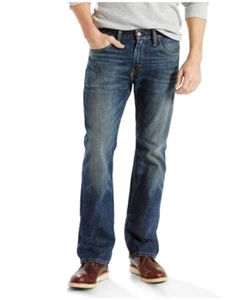 527 LEVI STRAUSS LEVI'S SLIM BOOT CUT hombres pantalones vaqueros azules nuevos con etiquetas! - Imagen 1 de 1