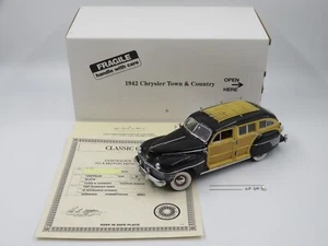 1942 Town & Country Station Wagon Die-cast Car - Danbury Mint Loose 1:24 Model - Picture 1 of 18