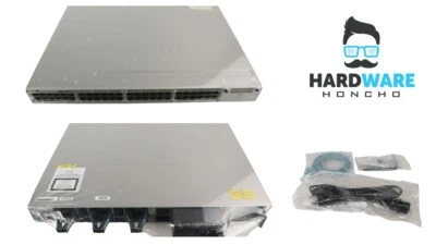 Cisco WS-C3850-48F-L Catalyst 3850 48-Port PoE+ Switch – 5 Star Certified - Image 1 of 2