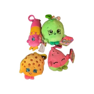 Shopkins Backpack Clip -On Bundle Of 4 Friends - Picture 1 of 1