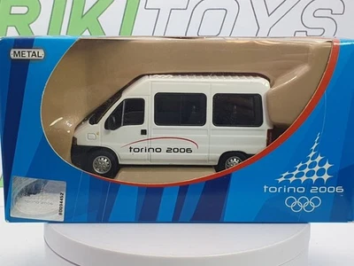 Fiat Ducato Minibus Majorette 1/50 Bianco 2006 - Immagine 1 di 3