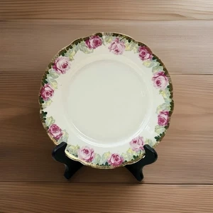 Piatto vintage Hohenzollern Cina Germania dipinto a mano 8,5" marcato - Foto 1 di 3