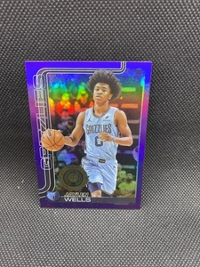 2025 TOPPS BASKETBALL JAYLEN WELLS NBA ALL ROOKIE TEAM PURPLE /250 - Picture 1 of 2