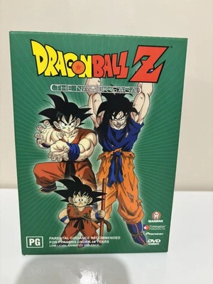 Dragon Ball Z The Namek Saga 2002 Boxset DVD RARO Foto 1 de 4