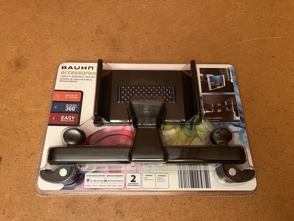 Bauhn Tablet Headrest 360 Mount for iPad / Kindle New Easy Install - Image 1 of 4