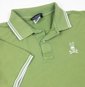 Psycho Bunny Poloshirt Herren 6 Kurzarm gesticktes Logo Pima Baumwolle - Bild 1 von 12