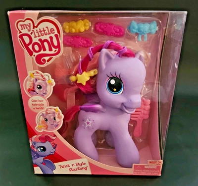 My Little Pony Twist n Style StarSong de Hasbro Nuevo en Paquete 2009 Foto 1 de 4