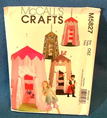 McCalls Pattern Play Canopy M5827 MAP - Image 1 of 3