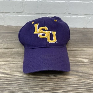 LSU Tigers Fitted Embroidered Cap Adult Unisex Zephyr The Hat Size 7 3/8 - Picture 1 of 7