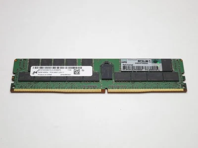 809085-091 HPE 64GB DDR4 2400 LRDIMM ECC REG 4Rx4 SERVER MEMORY 805358-B21 - Image 1 of 2