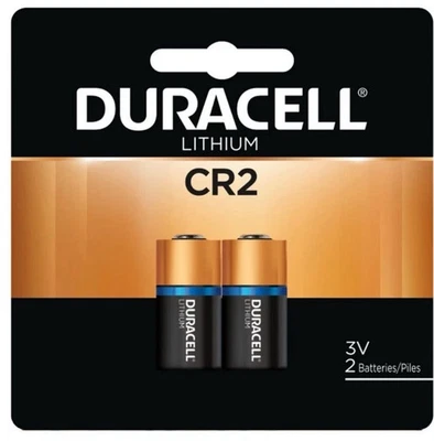 Batería de litio Duracell CR2 3V paquete de 2 exp 2034 SELLADA DE FÁBRICA Foto 1 de 3