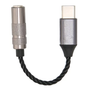 USB C To 3.5mm Adapter Type C To Dongle Cable For S10 S9 FY - Zdjęcie 1 z 23