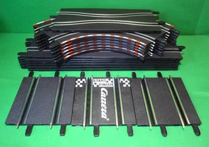 Genuine Carrera Go 1:43 Slot Car Track Curves Bends Long & Short Straights x16 - Picture 1 of 5