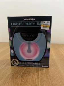 Art & Sound LED Tragbarer Wireless Bluetooth Lautsprecher - Bild 1 von 4