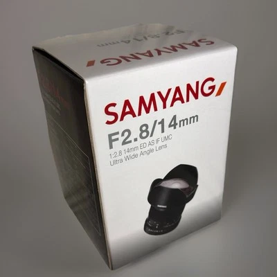 Rokinon 14mm f/2.8 Lens for Fujifilm X | Manual Focus Ultra Wide APS-C Samyang - Image 1 of 4
