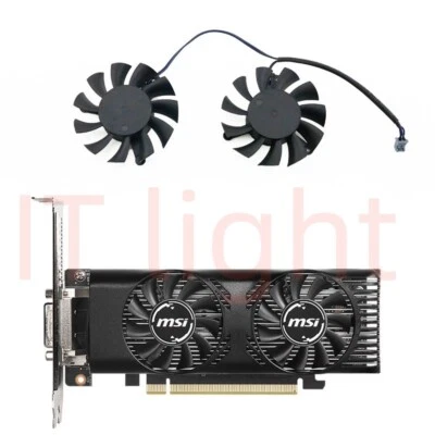 Cooling Fan Replace for MSI GeForce GTX 1650 4GT LP OCV1  Low Profile Video Card - Image 1 of 4