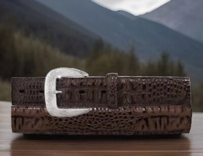 Tony Lama CIAMAN ITALIAN CALFSKIN Leather  Belt Size 30 Made in USA  NWT  C40188 - Image 1 of 4