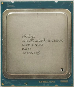 Intel Xeon E5-2650L V2 SR19Y 1.7G 10Core LGA2011 CPU TURBO 2.1G 25M Processor - Picture 1 of 2