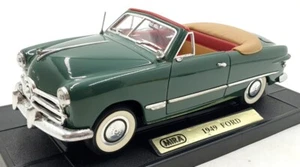 Mira 1/18 Scale Diecast 05022 - 1949 Ford Convertible - Green - Picture 1 of 5