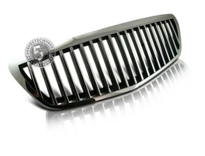 Mercedes W221 S550 S350 Maybach Grille Grill S600 Black Chrome Vertical GTR 08 9 - Изображение 1 из 4