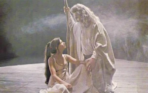 THE TEMPEST with WILLIAM HUTT (Prospero) Marti Maraden (Miranda), Shakespeare - Bild 1 von 1