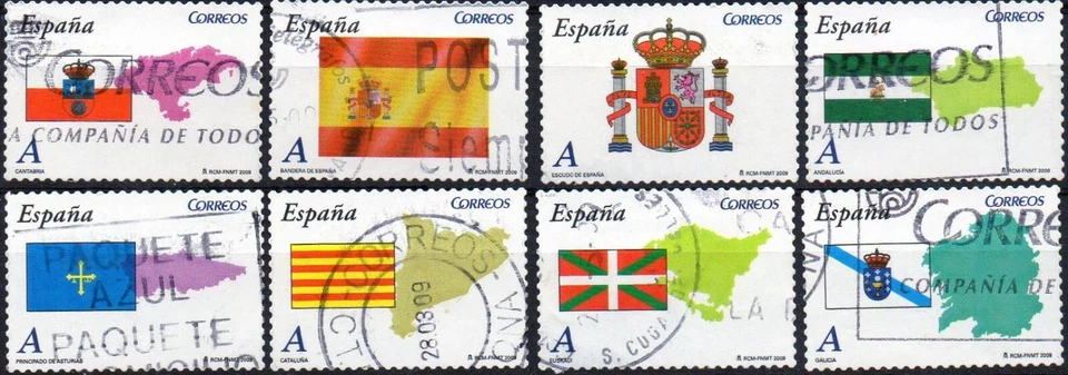 España serie completa año 2009  usada autonomias - Imagen 1 de 1