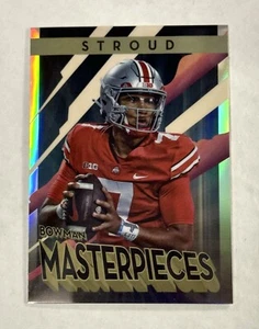 CJ STROUD Bowman ROOKIE SILVER REFRACTOR SP Parallel Variation RC - Picture 1 of 2