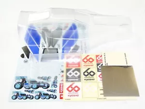 NEU KYOSHO OPTIMA MITTE '87 WC WORLDS Körper klar + Flügel & Aufkleber 60. KQ4 - Bild 1 von 3