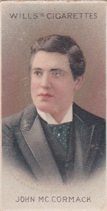 Musical Celebrities 2nd 1914 - Wills Cigarette Card - 48 John McCormack