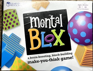 250169 Juguete Recursos de Aprendizaje MENTAL BLOX Bloque Juego de Construcción NUEVO Precintado - Imagen 1 de 2