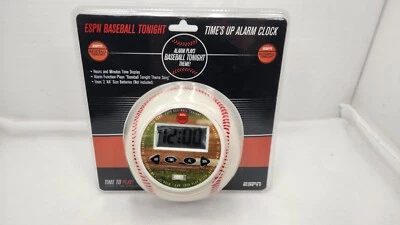 Reloj despertador ESPN Baseball Tonight Time’s Up 525987 ATC-0633 - Nuevo sellado Foto 1 de 4