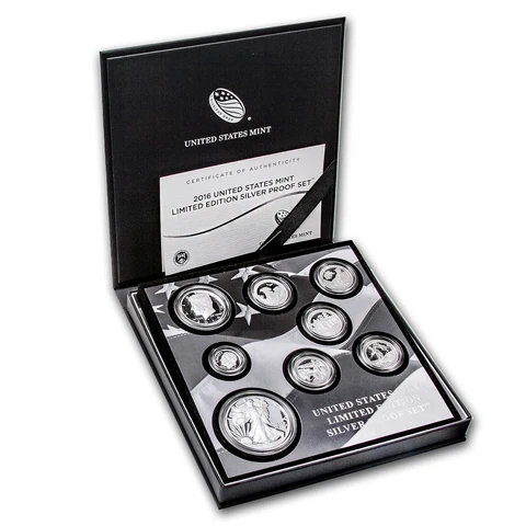 2016 Limited Edition Silver Proof Set - SKU #105247 Cover