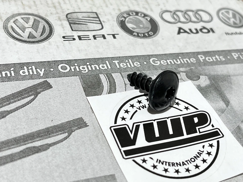 VW Audi Engine Undertray Under Cover Tray Torx Bolt Screw Fixing New Genuine OEM - Image 1 of 2