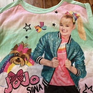 JoJo Siwa Sleep Shirt Girls Small Light Green Sleeveless With Tags Fast Ship New - Picture 1 of 6