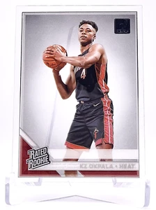2019-20 Clearly Donruss #80 KZ Okpala RC Miami Heat - Picture 1 of 2