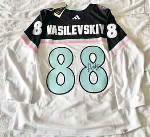 TAMPA BAY LIGHTNING ANDREI VASILEVSKIY signed AUTHENTIC ALL-STAR JERSEY BECKETT - Picture 1 of 17