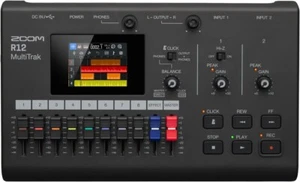 ZOOM R12 8 Track Multi Track Recorder Portable and Battery Powered Japan - Picture 1 of 7