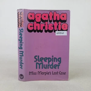 1976 Sleeping Murder Agatha Christie 1st/1st Collins Crime Club HCDJ Miss Marple - Picture 1 of 7