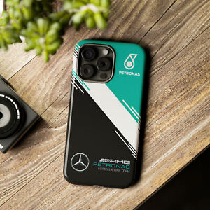 Mercedes Benz Petronas F1 Apple iPhone Tough Cases, Plus, Pro, Max