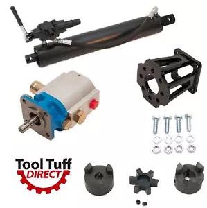 Holzspalter Baukasten, 16 GPM Pumpe 4,5" Zylinder, A7 Ventil, Halterung, Kupplung - Bild 1 von 8